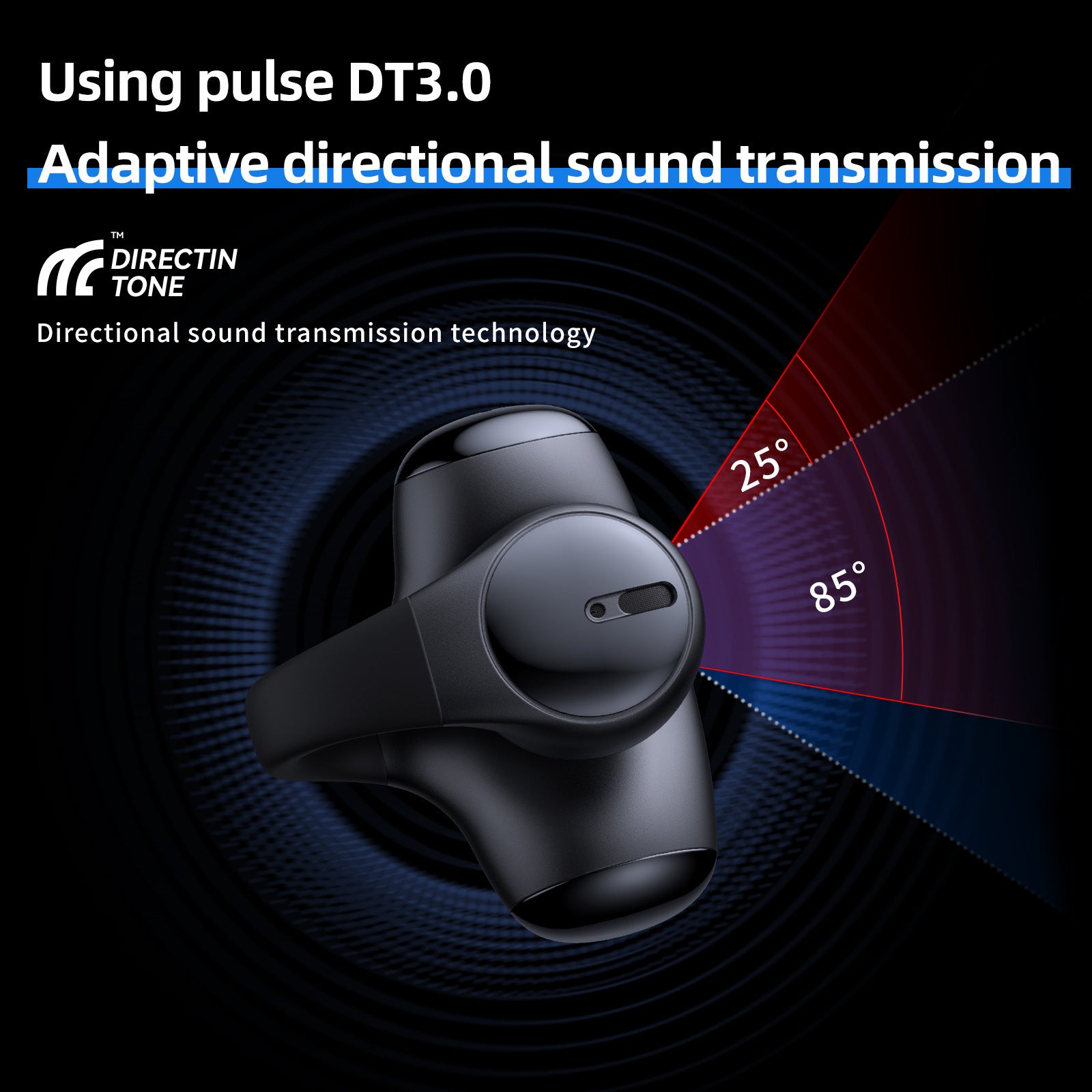 Bluetooth Gaming Headset - Wireless Clip-on Sports Headset