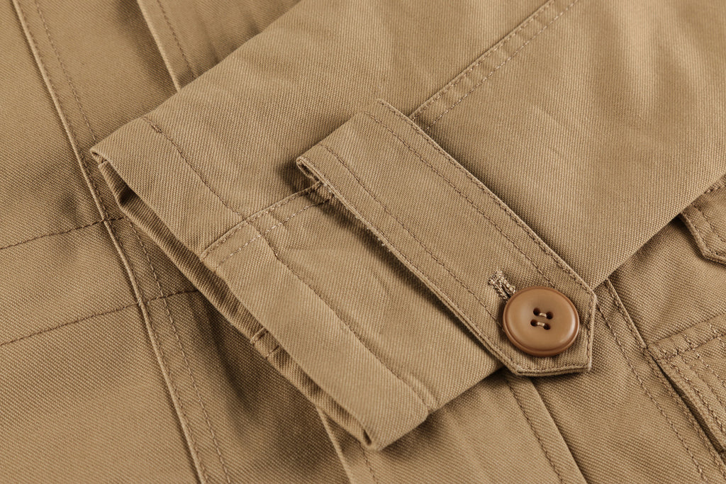 Plus Velvet Thickening Trend Fashion Multi-pocket Brief Quilted Jacket