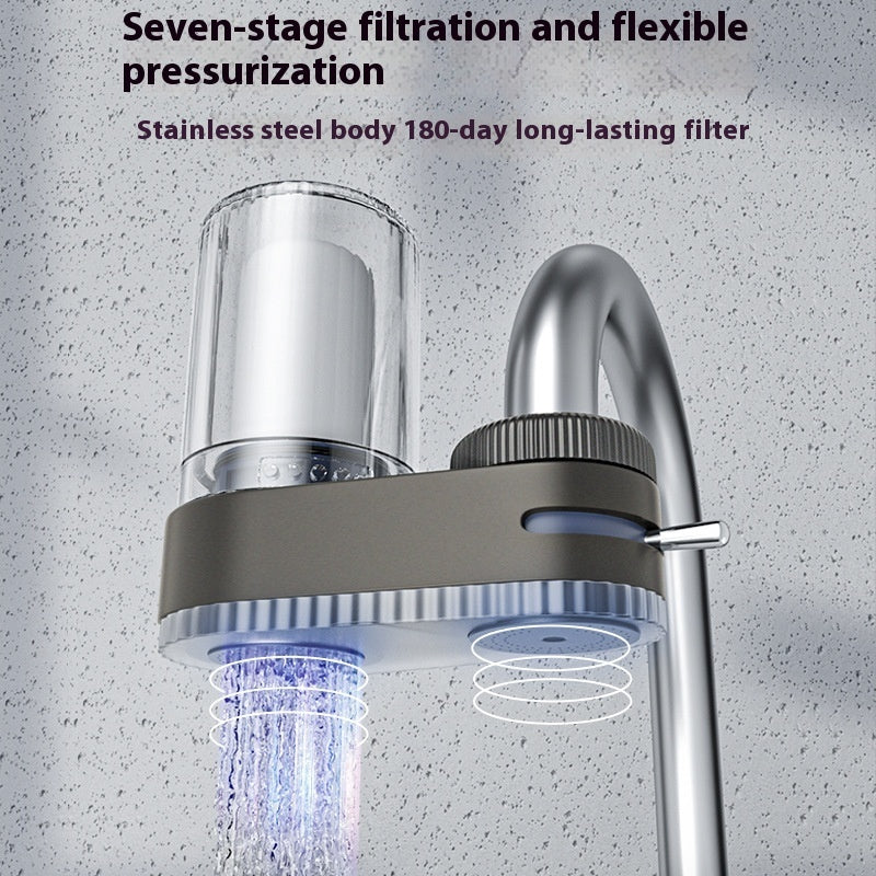 Installation-free Faucet Water Purifier Purification Direct Drink Front Filter Household One Machine Two