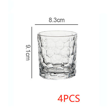 High Beauty Thickened Glass Wine Glass