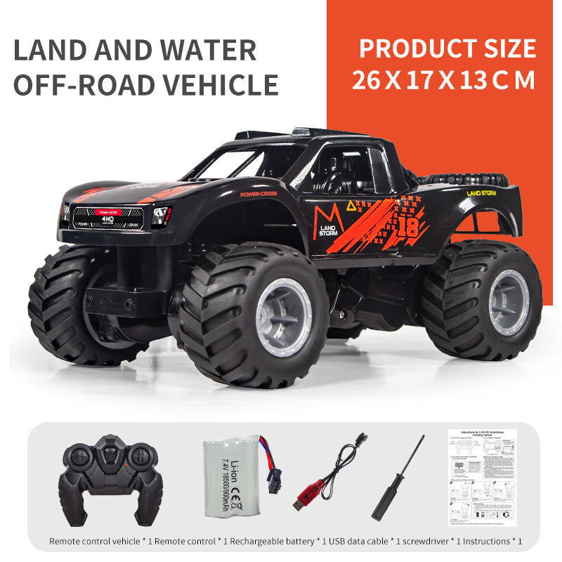 Waterproof Four-wheel Drive Stunt Remote Control Children's Toy Car