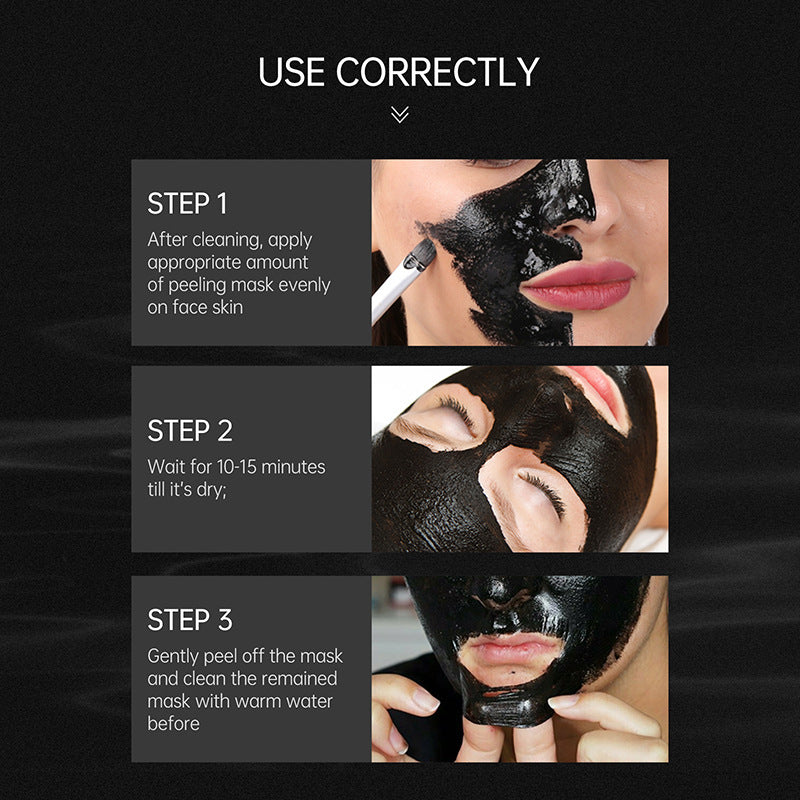 Blackhead Removing Nose Cream T Area Care Clean Shrink Pores Mask