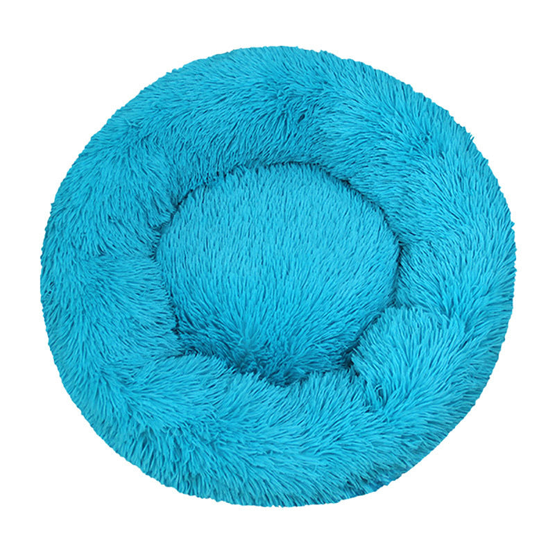 Washable Round plush kennel