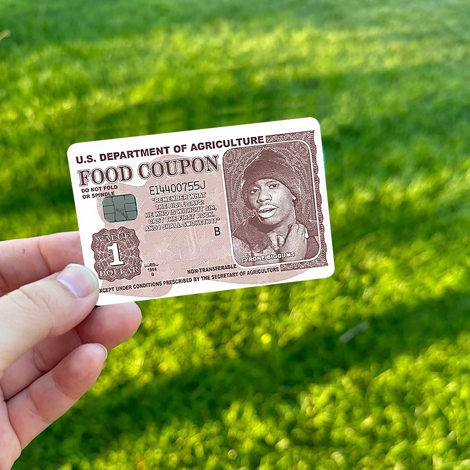 Funny Debit Bank Credit Card Sticker