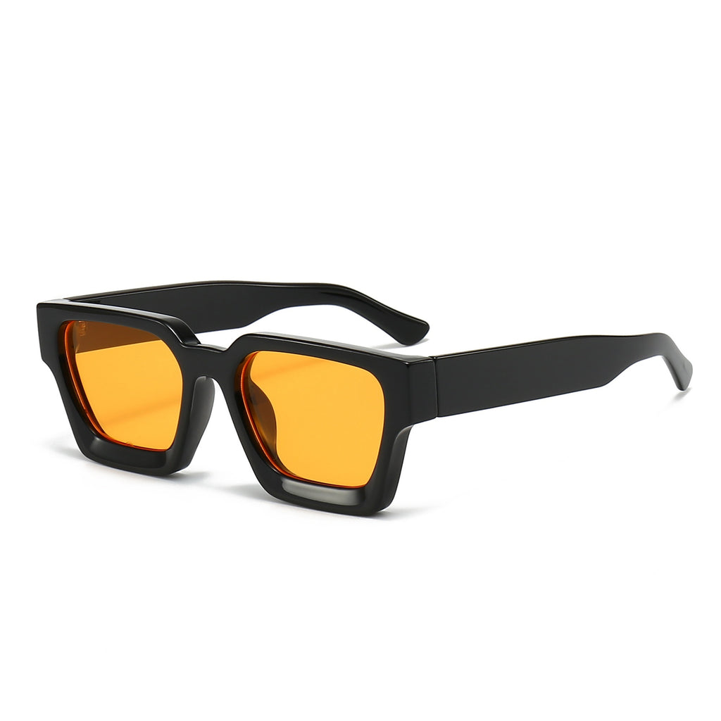 Minimalist And Versatile European And American Thick Frame Sunglasses