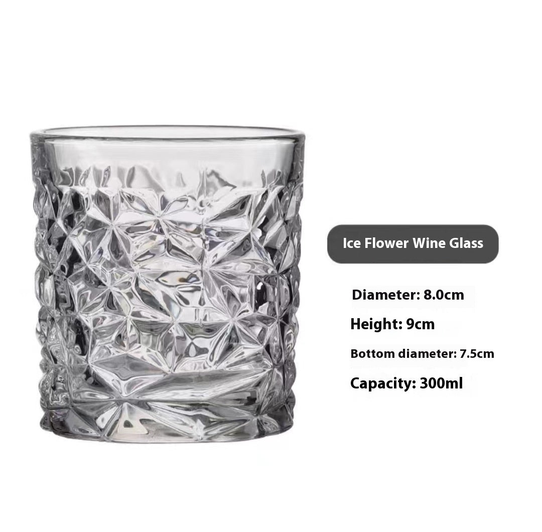 Whiskey Pure Drink Internet Celebrity Beer Brandy Glass Household High-end Classical Foreign Wine Bar Cup