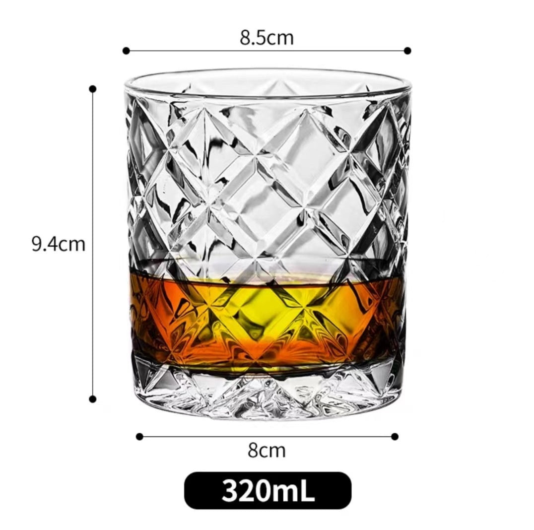 Whiskey Pure Drink Internet Celebrity Beer Brandy Glass Household High-end Classical Foreign Wine Bar Cup