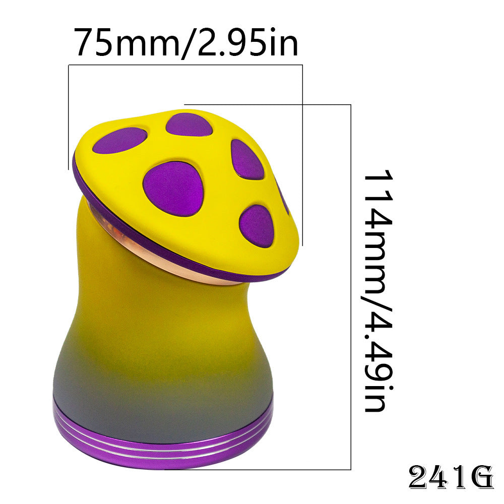 75mm Four-layer Zinc Alloy Tobacco Smoke Eliminator Grinding Machine