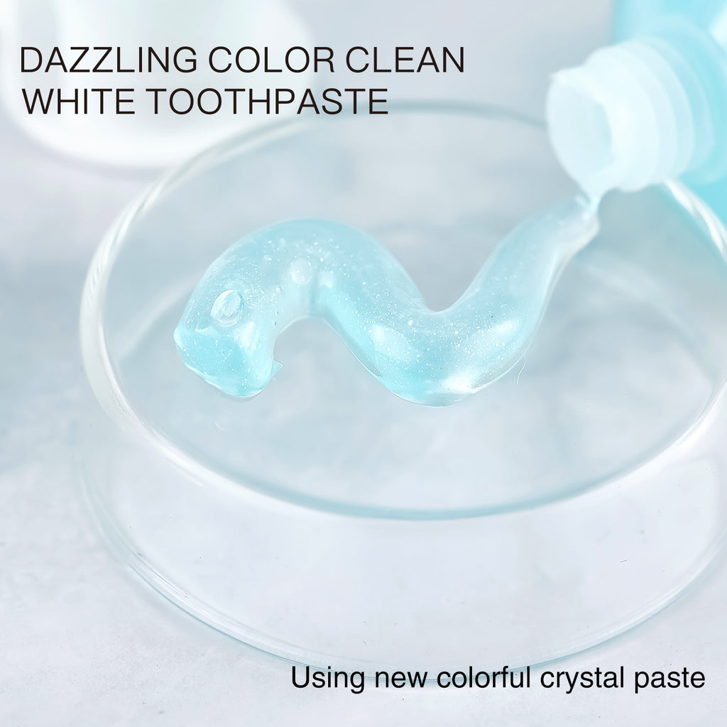 Colorful Pure White Toothpaste Pure White Tooth Stain Removal