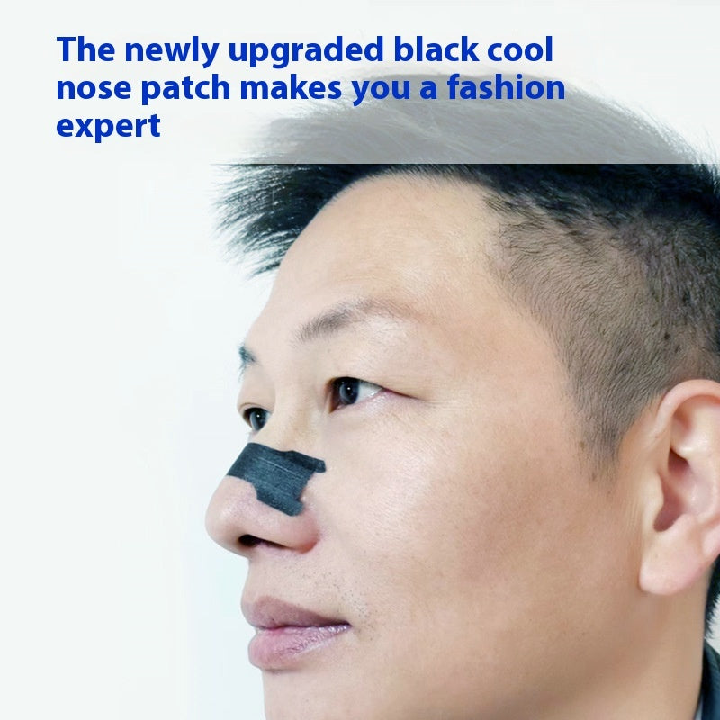 Cool Black Ventilation Nose Paste 6619 Nasal Patch Relieve Nasal Congestion