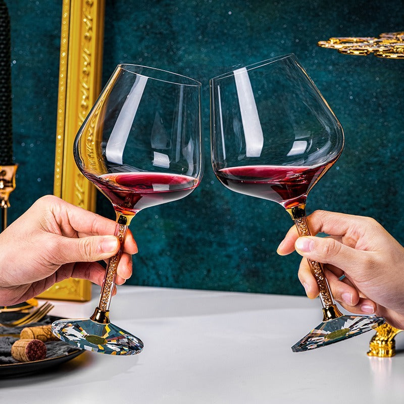 Home Use And Commercial Use Red Wine Glass Goblet Crystal