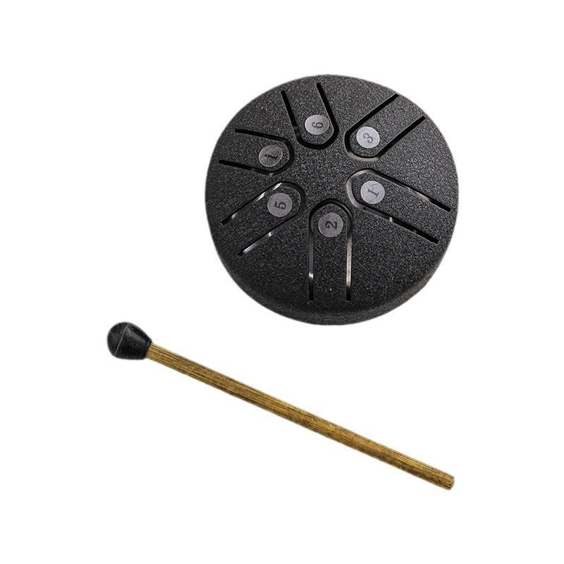 Mini Ethereal Drum 3-inch 6-tone Side Drum Simple Musical Instrument