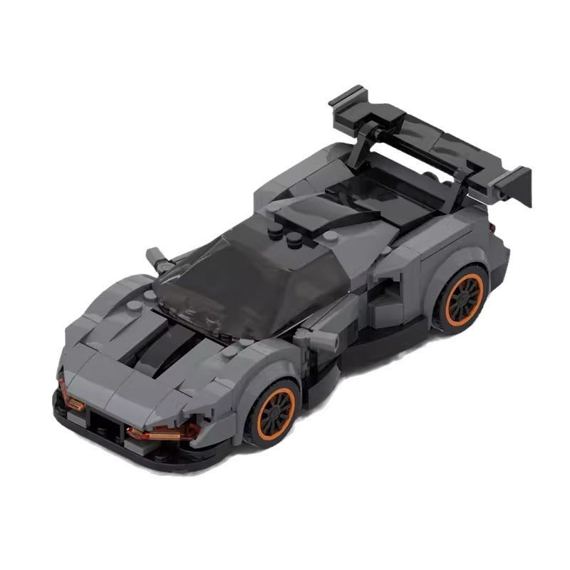 Building Block Toy Creative Super Sports Car Speed8 Grid Model