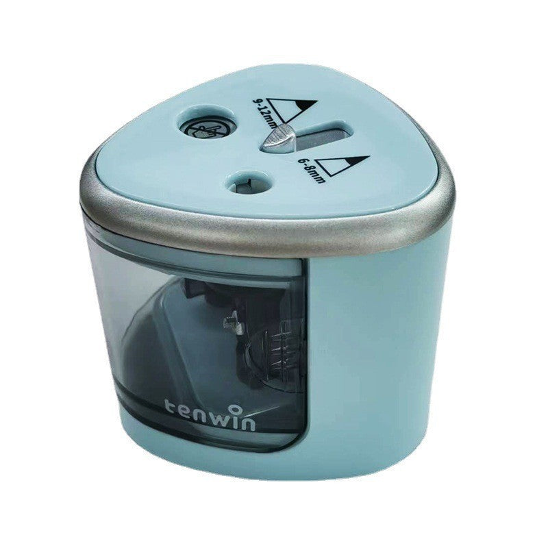 Semi-Automatic Thickness Double Hole Electric Pencil Sharpener