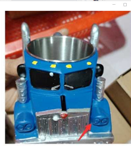 Durable Truck Coffee Mug Semi Truck Handcrafted Coffee Cup Semi-trailer Shaped Semi-Truck Coffee Mugs For Family