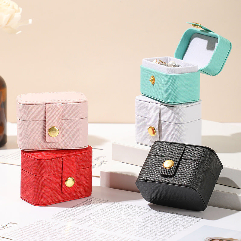 Portable Travel Jewelry Box And Small Ring Box