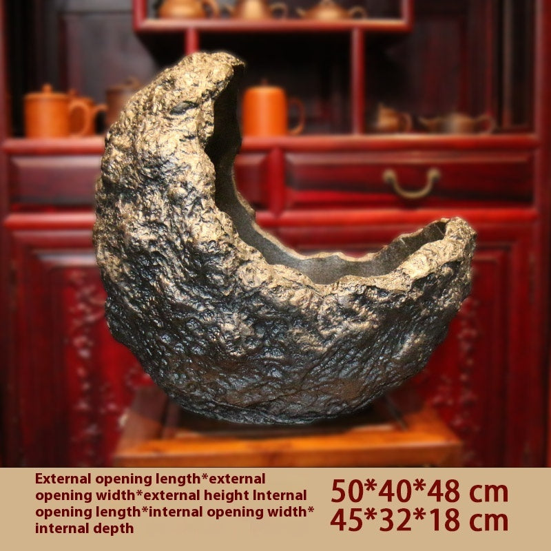 Purple Clay Flower Pot Southern Barbarian Alien Creativity