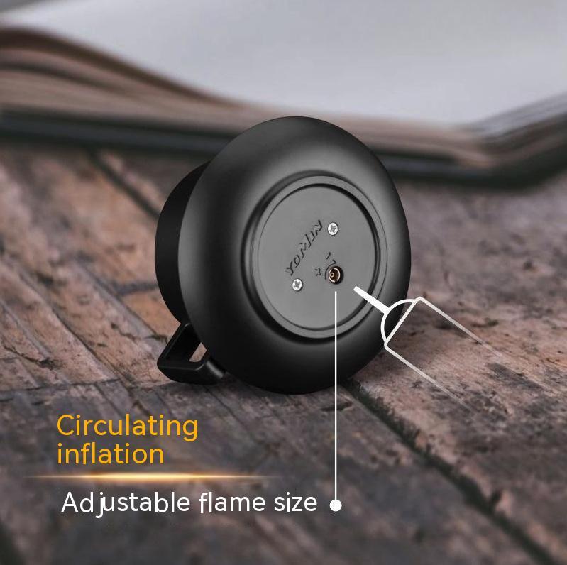 Exotic Mini Coffee Cup Inflatable Flame Lighter Smoking Set