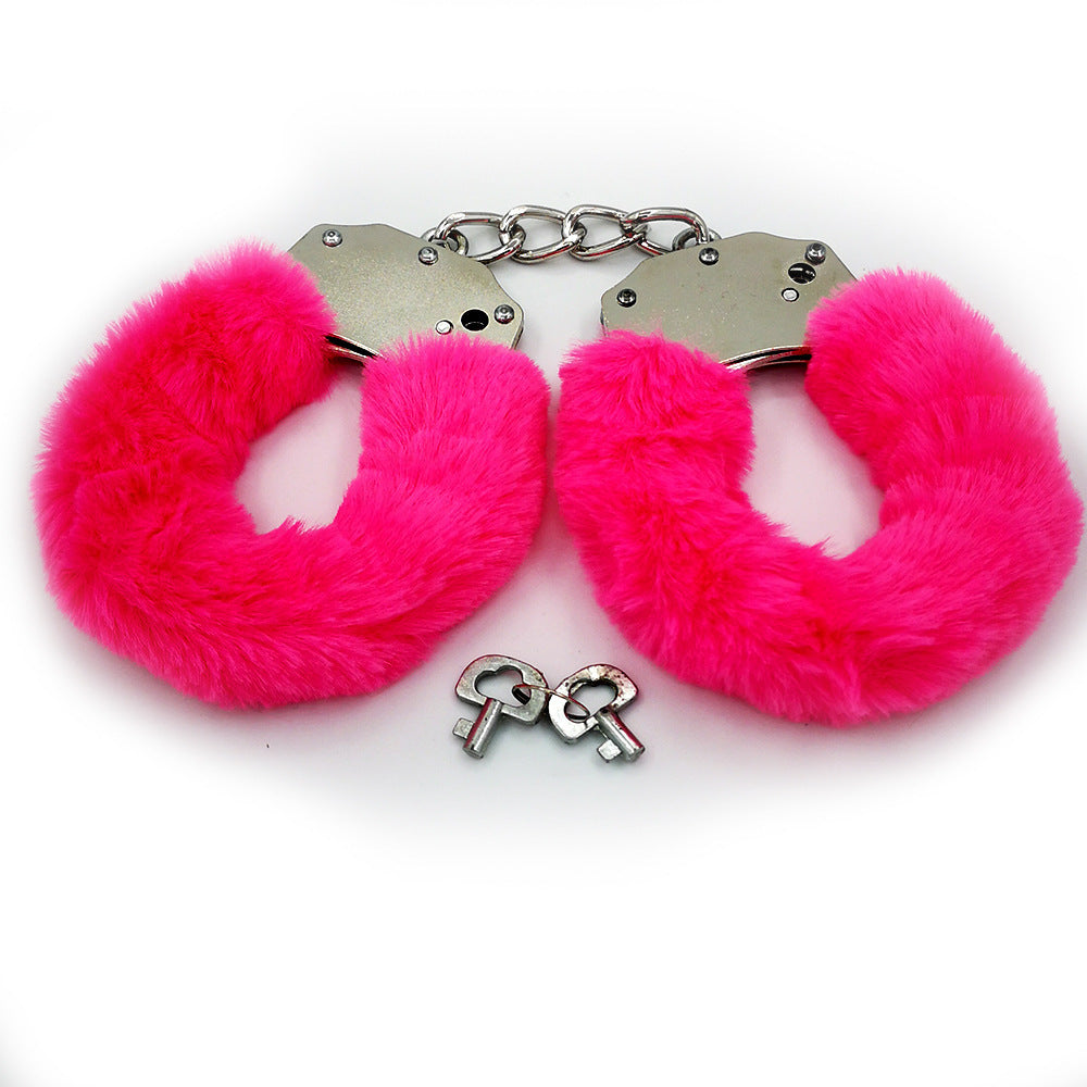 Household Women's Plush Toy Handcuffs
