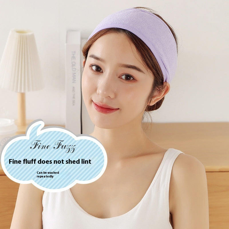 Face Wash Wristband Hand Strap Hair Band Set