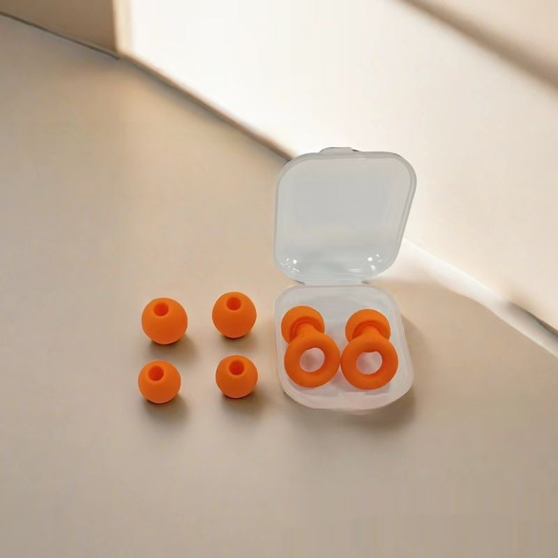 Anti-noise Silicone Earplugs Ear Cap