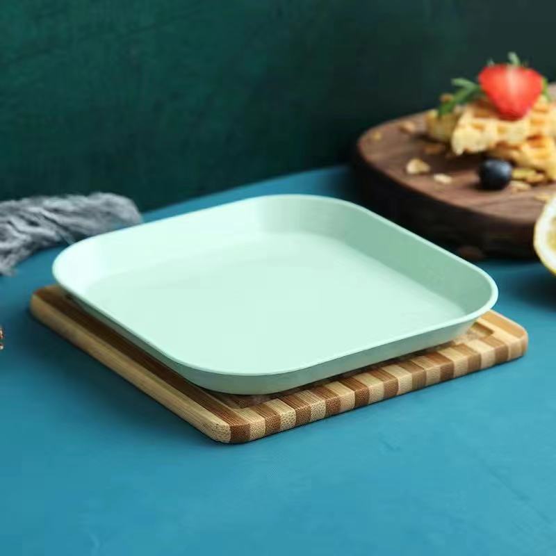 Household Wheat Straw With Base Bone Dish