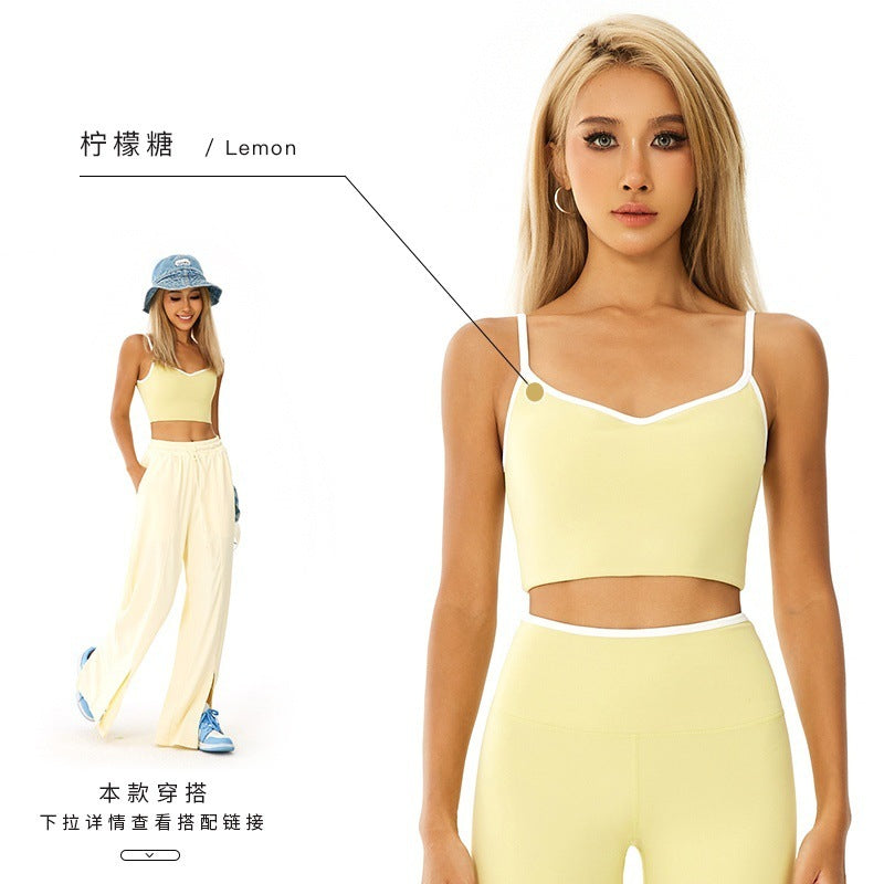 Camisole Sports Suit U-shaped Vest Fitness Yoga