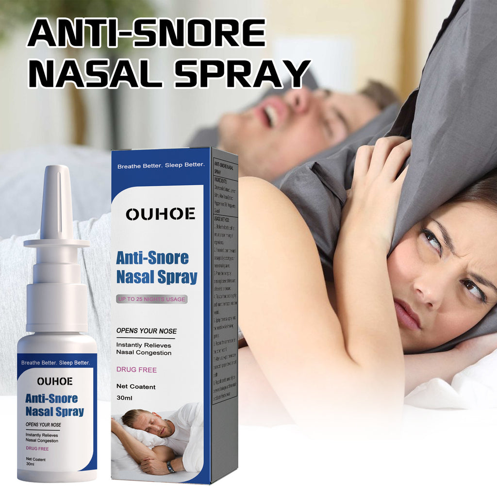 Anti Snoring Nasal Spray Relieve Congestion And Nasal Discomfort
