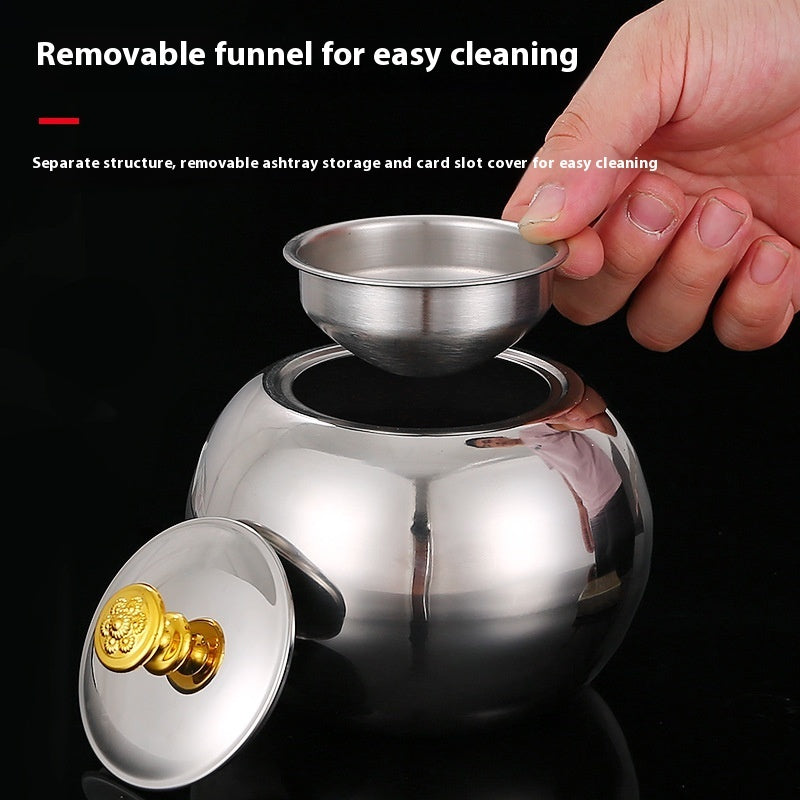 Household Prevent Fly Ash Large Capacity 14CM Ashtray