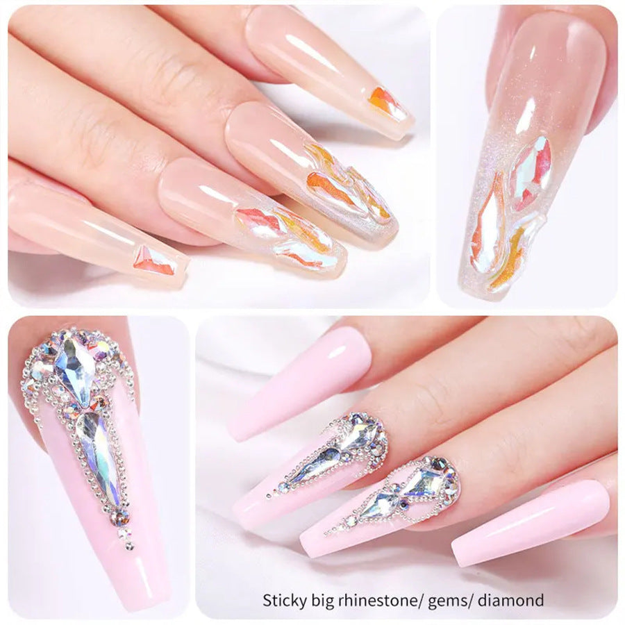 Disposable Edge Sealing Rhinestone Sticking Glue For Nail Beauty Glue