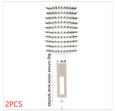 Big Curved Comb Bristle Massage Comb Eight Claws