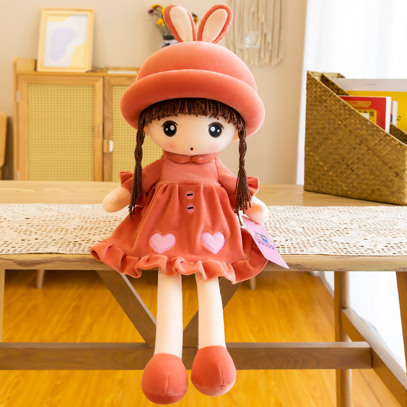 Girl Cute Rabbit Plush Toy Cartoon Doll