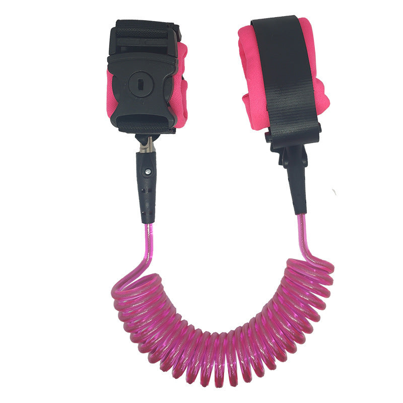 Anti-lost Children With Traction Rope Induction Lock Security Protection