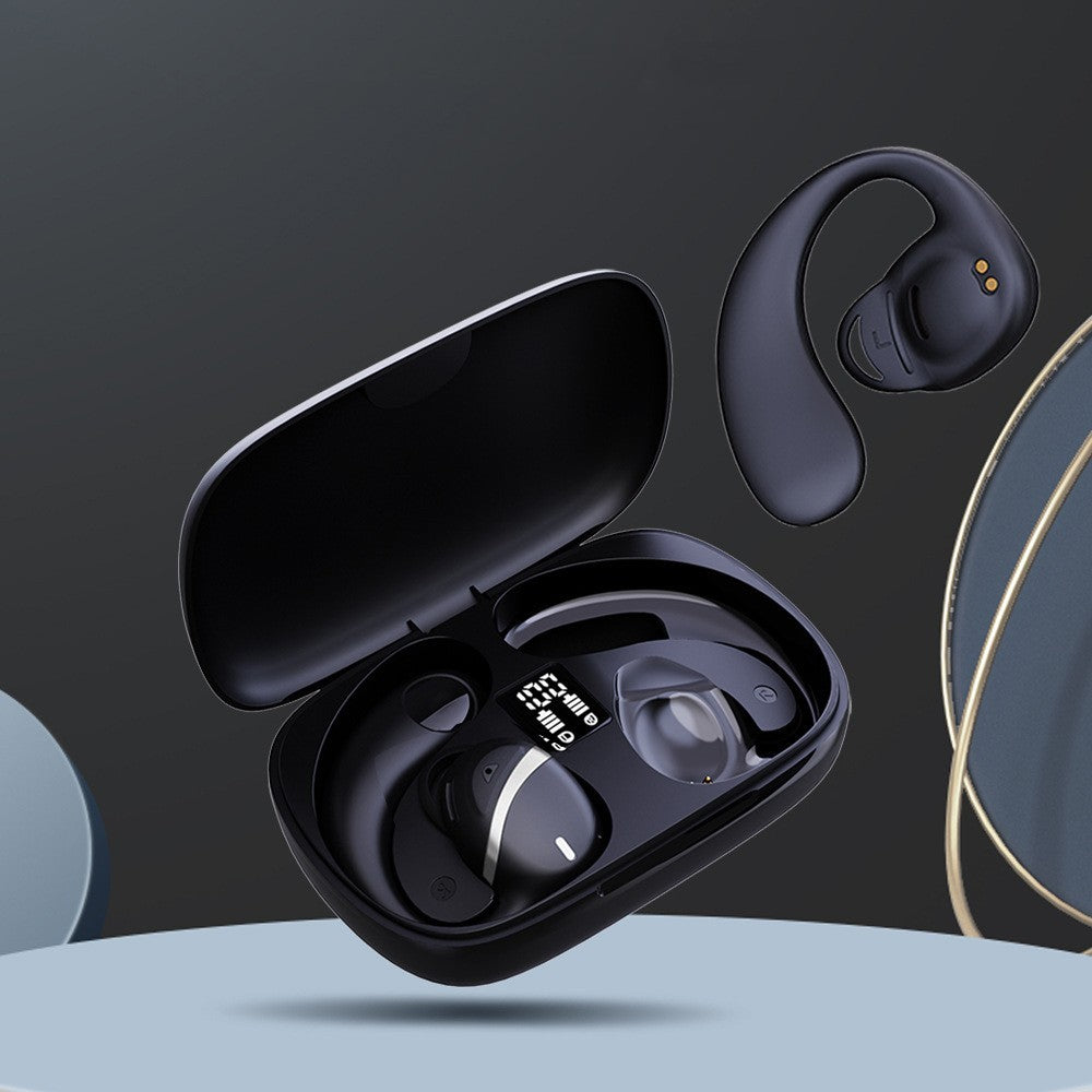 Bone Conduction True Wireless Ear Clip Ear Ultra-long Life Battery Headset