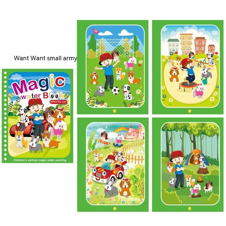 Children's Diy Magic Water Picture Book