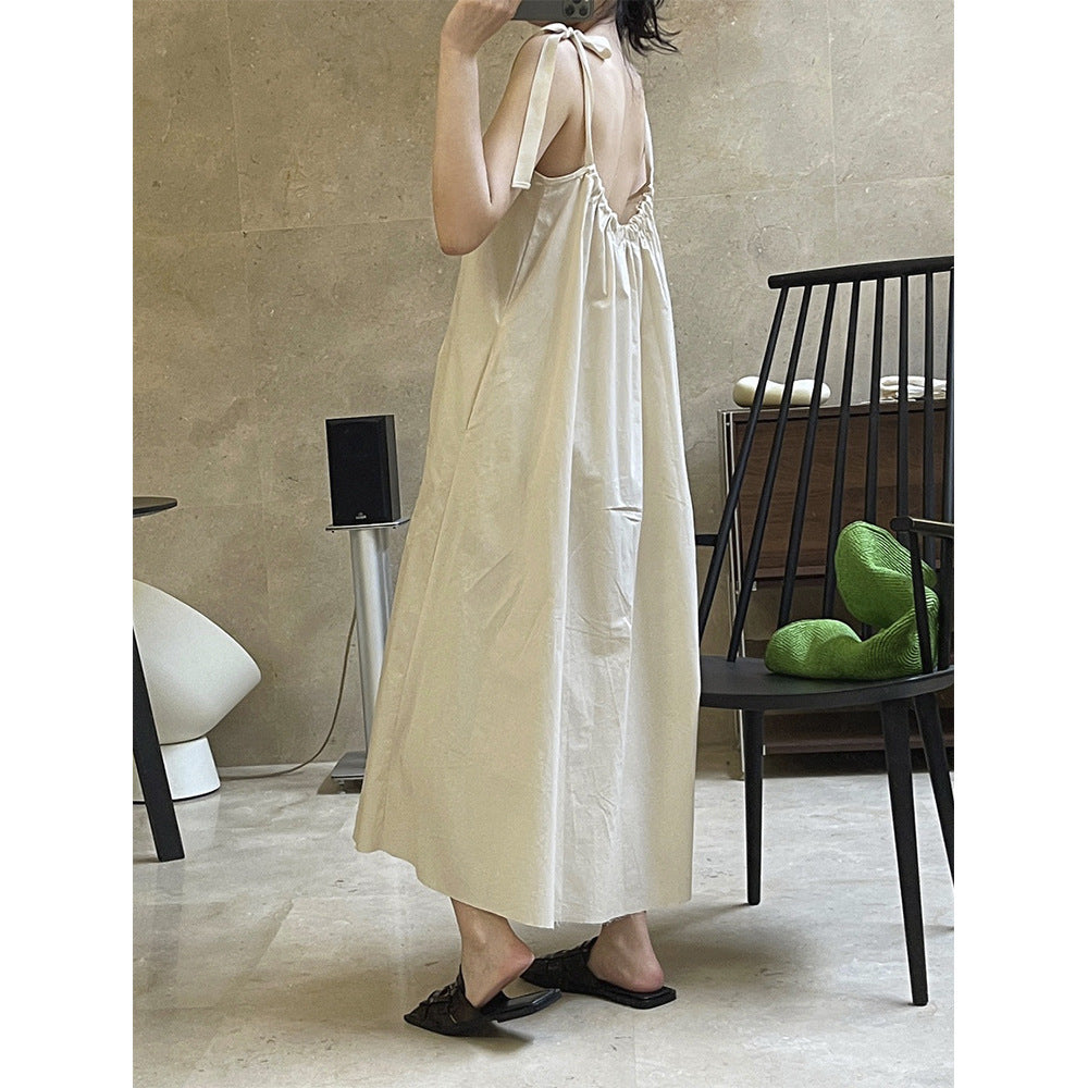 Women's Irregular Design Adjustable Lace Up Dress