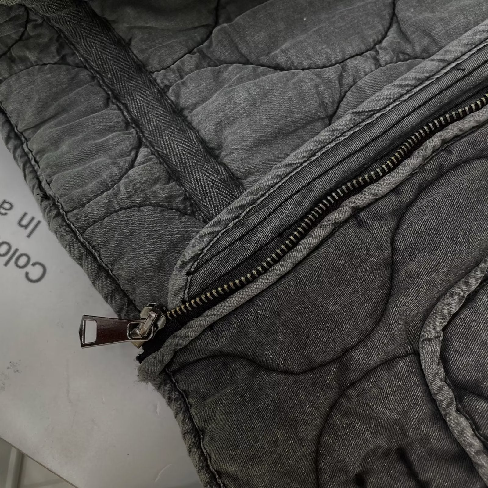 Long Sleeve Zipper Cotton Jacket