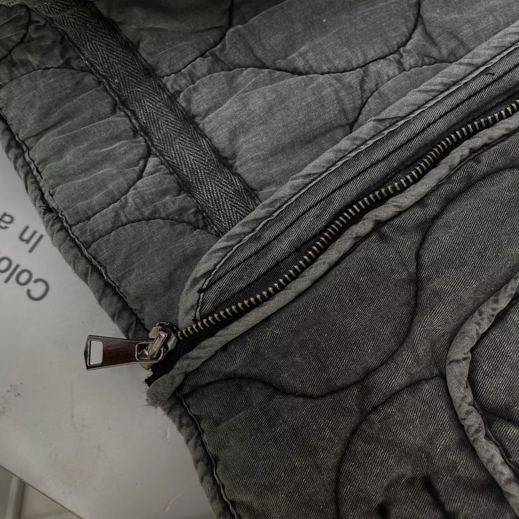 Long Sleeve Zipper Cotton Jacket