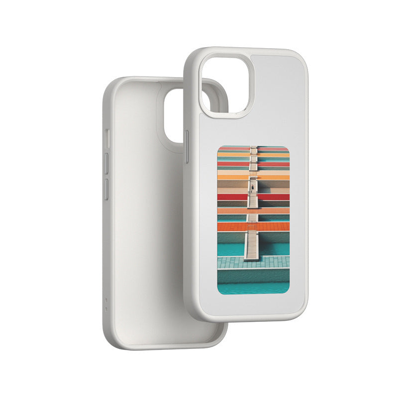 Four-color E-ink Screen Smart Phone Case