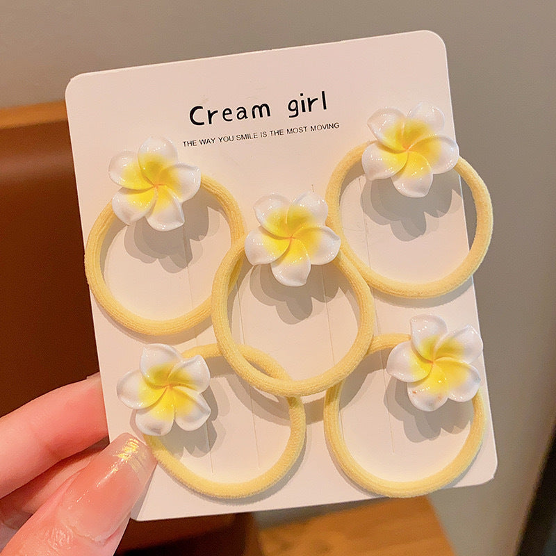 Egg Flower Barrettes Sweet Flowers Clip