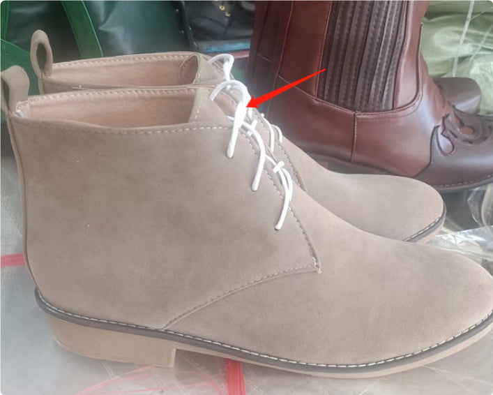 Plus Size Men's Retro Desert Boots Classic