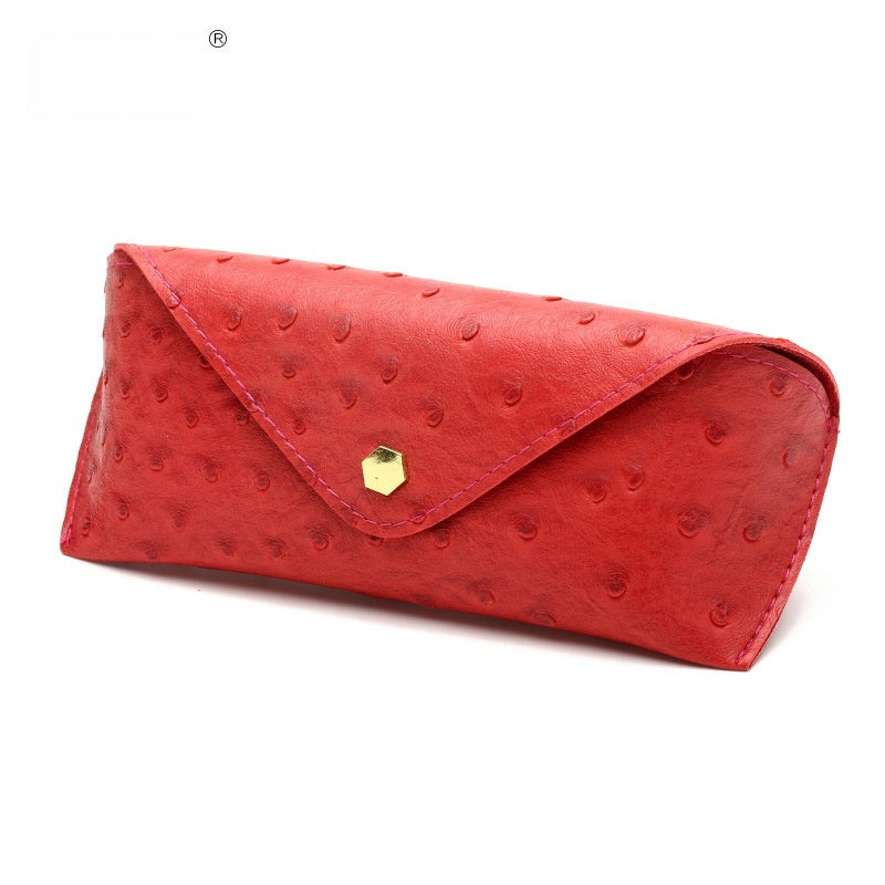 Soft Leather Case Sunglasses Storage