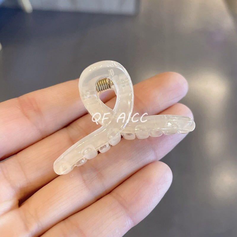 Mini Cute Translucent Bangs Side Clip