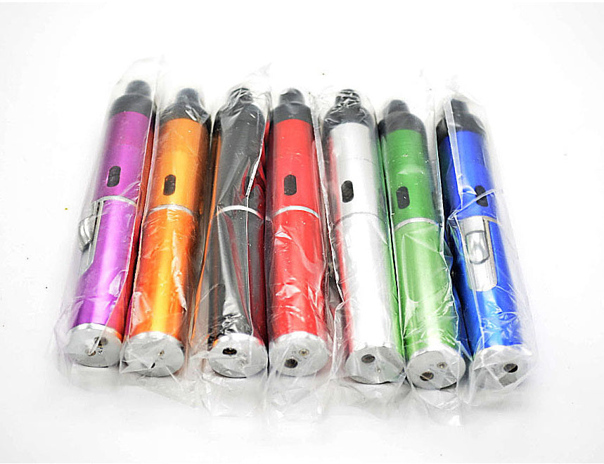 Metal Tobacco Pipe Aroma Lighter With Volcanic Rock