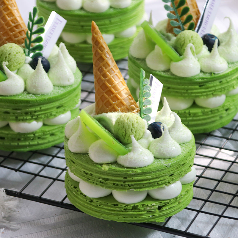 Simulation French Bare Cake Soft Fragrance Decoration