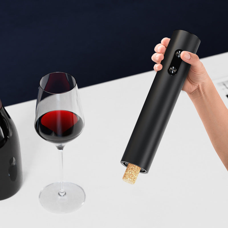 Electric Wine Bottle Opener Suit Automatic Wine Bottle Screwdriver