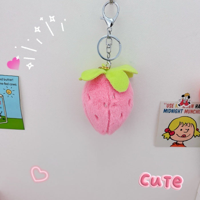 Creative Plush Cute Fruit Keychain Pendant