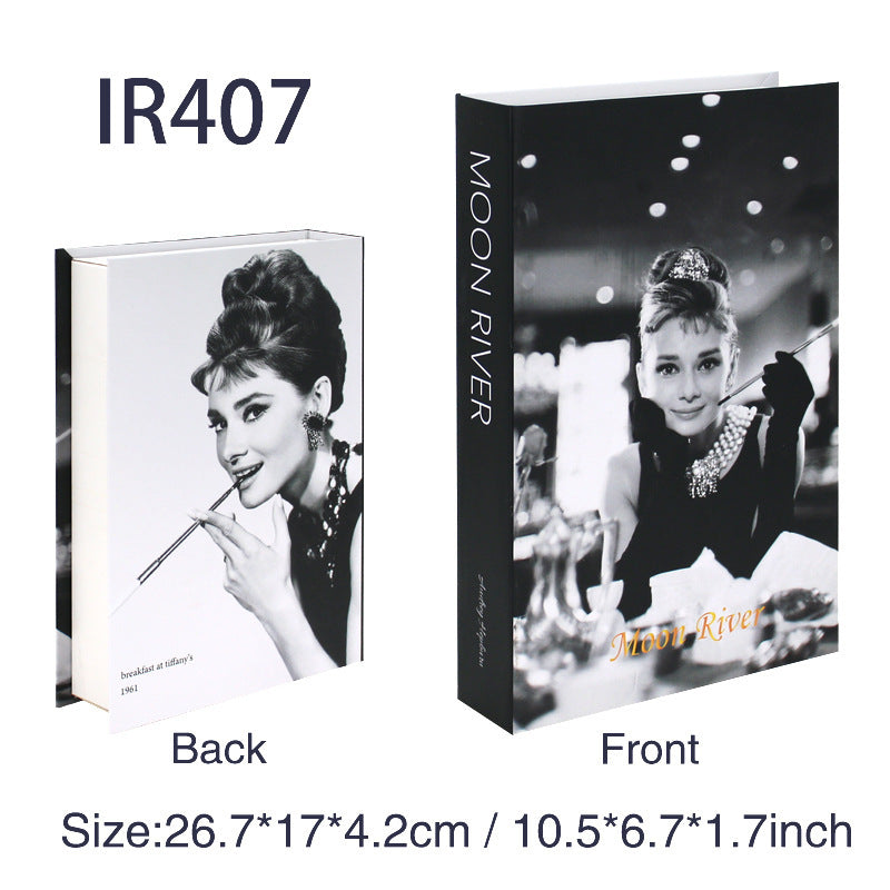 Fashion Simple Style Prop Books Fake Book Magazine Ornaments