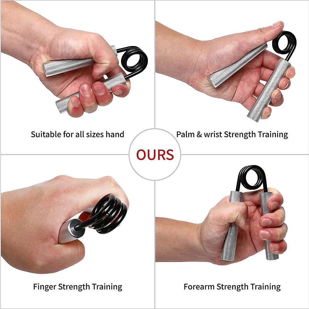 Aluminum Alloy Spring Grip Household Workout Arm Trainer