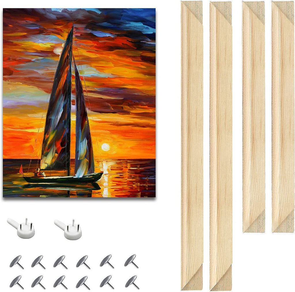 Cross-border Canvas Frame Diy Decorative Painting Solid Wood Inner Frame Digital Canvas Frame